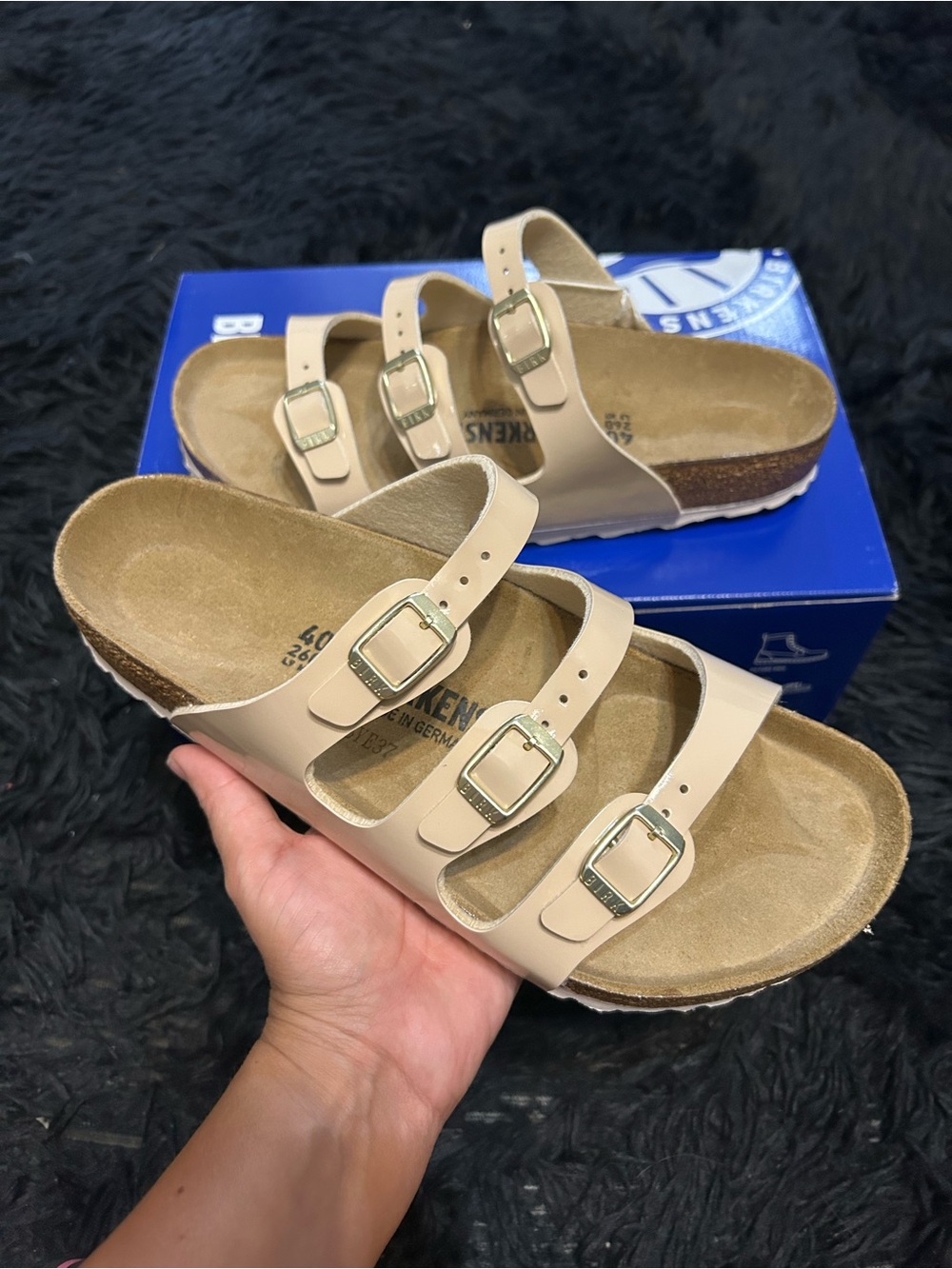 BIRKENSTOCK Florida sand gladiator sandals slippers shoes women’s eur 40 new